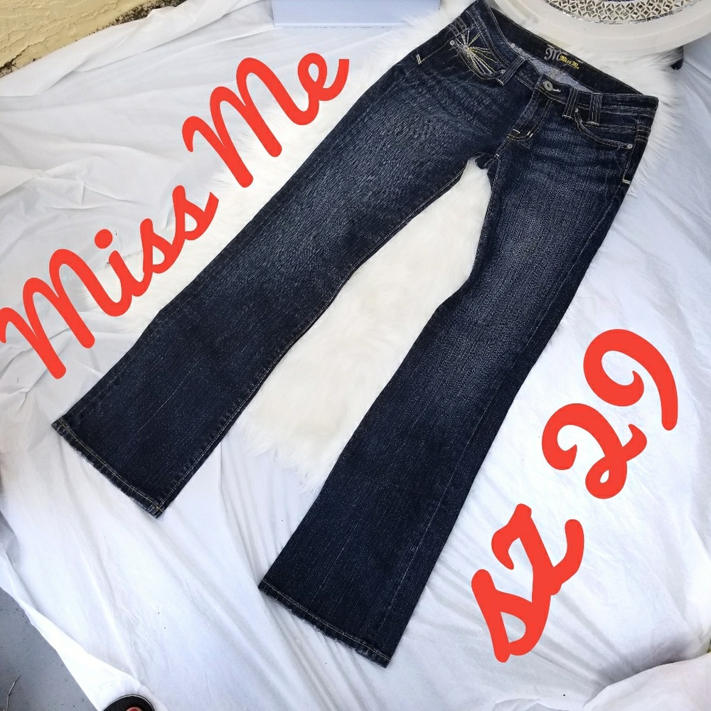 Miss Me bootcut/flare jeans sz 29